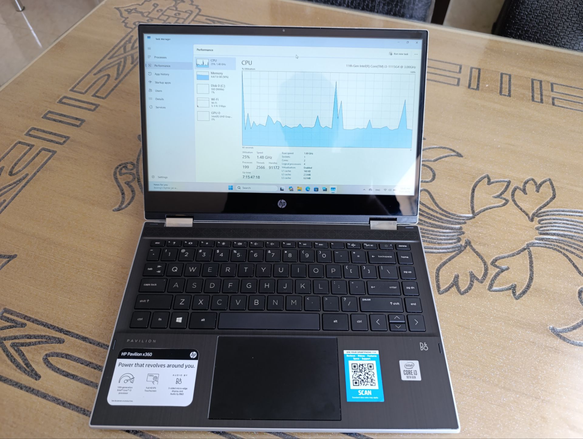 اچ‌پی پاویلیون x360 کانورتیبل - HP Pavilion x360 Convertible
