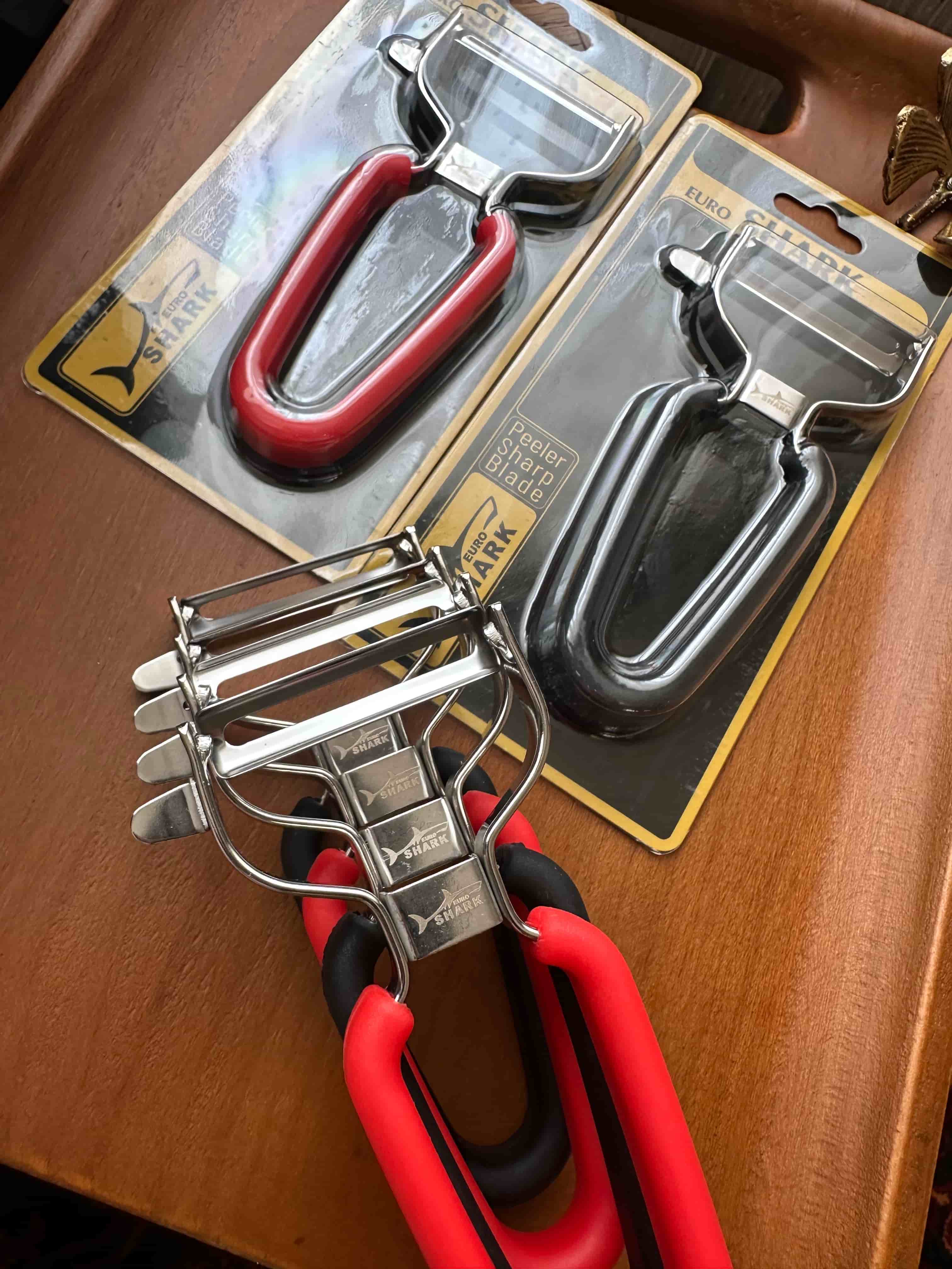 Euro Shark Stainless Steel Y Peeler  پوست‌کن حرفه‌ای Y شکل